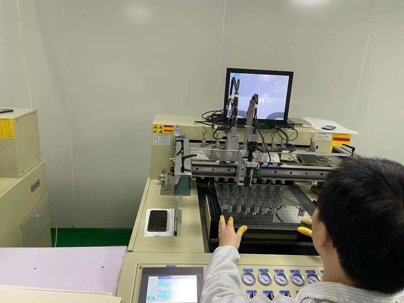 Shenzhen Orientronic Display Electronic Co., Ltd. 제조업체의 생산 라인