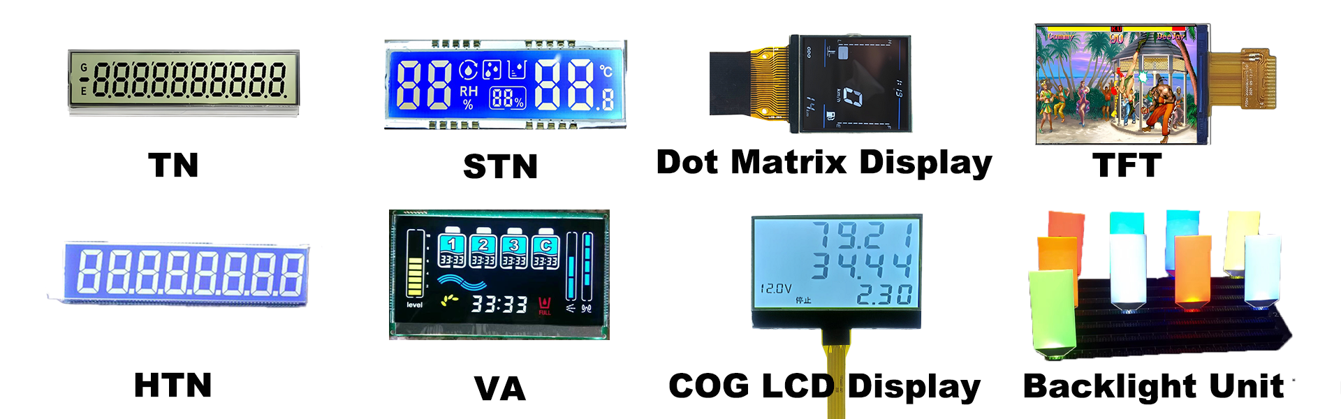 Qualität Verzerrtes Nematisches Display usine