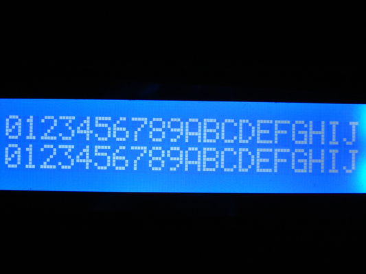 ASCII Character 220cd/M2 Lcd Display Module CGROM Liquid Crystal ...